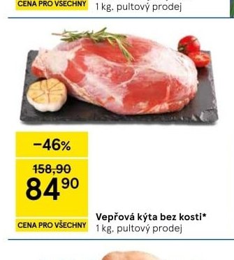 Vepřová kýta bez kosti