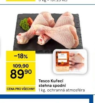 Tesco Kuřecí stehna spodní