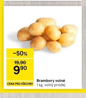 Brambory volné
