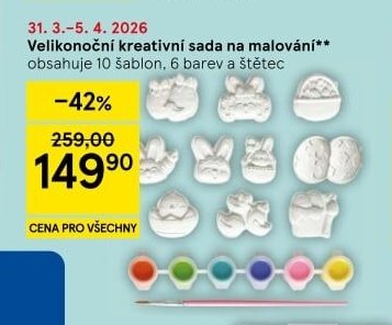Velikonoční kreativní sada na malování