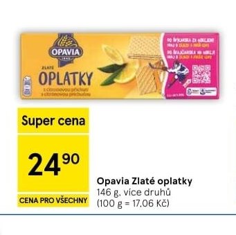 Opavia Zlaté oplatky