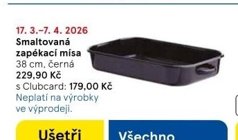 Smaltovaná zapékací mísa