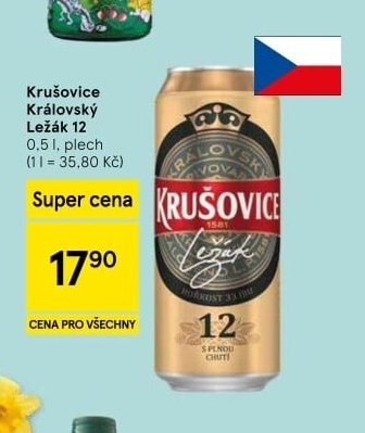 Krušovice Královský Ležák 12
