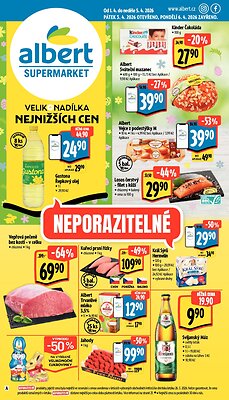 akční leták Albert 1.4.2026-5.4.2026