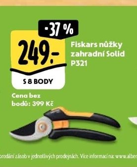 Fiskars nůžky zahradní Solid P321