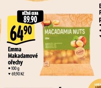 Emma Makadamové ořechy