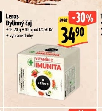 Leros Bylinný čaj