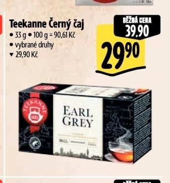 Teekanne Černý čaj