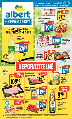 akční leták Albert 1.4.2026-5.4.2026