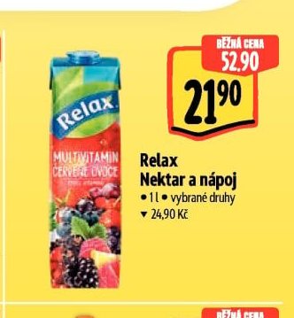 Relax Nektar a nápoj