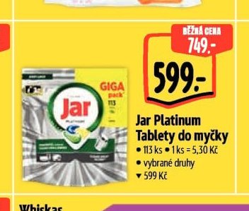 Jar Platinum Tablety do myčky