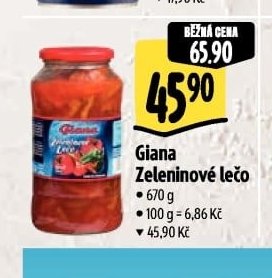 Giana Zeleninové lečo