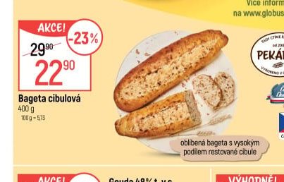 Bageta cibulová