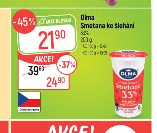 Olma Smetana ke šlehání