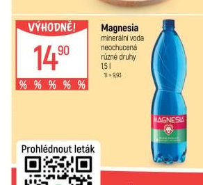 Magnesia minerální voda