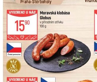 Moravská klobása Globus