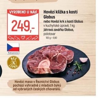 Hovězí kližka s kostí Globus