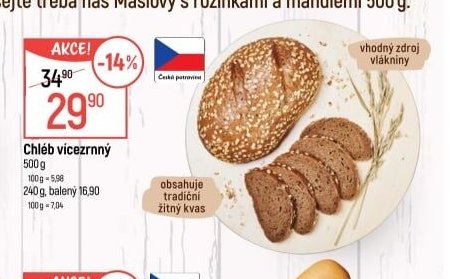 Chléb vícezrnný