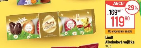 Lindt Alkoholová vajíčka