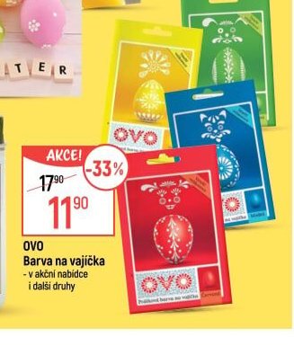 OVO Barva na vajíčka