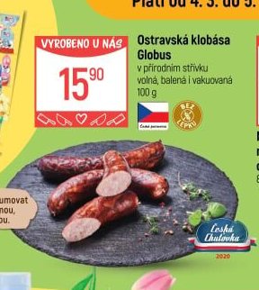Ostravská klobása Globus