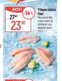Tilápie nilská filet