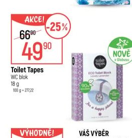 Toilet Tapes WC blok