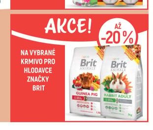 Brit krmivo pro hlodavce