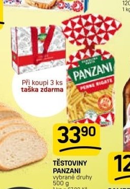 TĚSTOVINY PANZANI