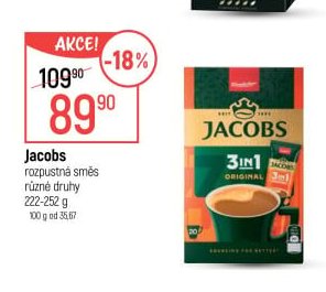 Jacobs rozpustná směs