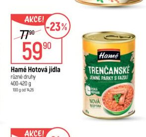 Hamé Hotová jídla