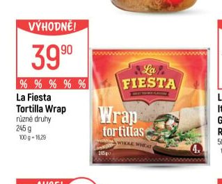 La Fiesta Tortilla Wrap