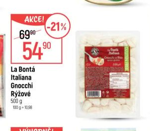 La Bontá Italiana Gnocchi Rýžové
