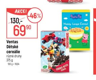 Ventas Dětské cereálie