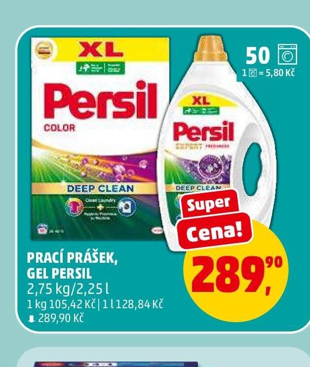 PRACÍ PRÁŠEK, GEL PERSIL