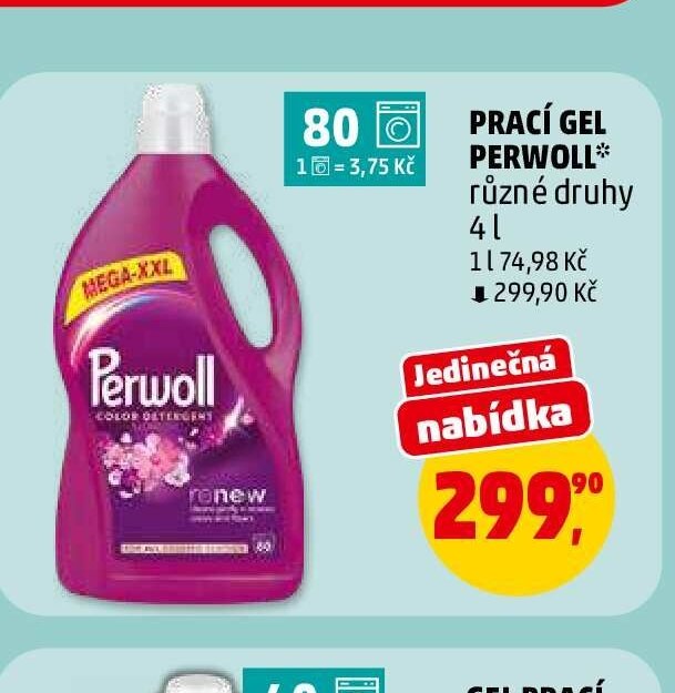 PRACÍ GEL PERWOLL