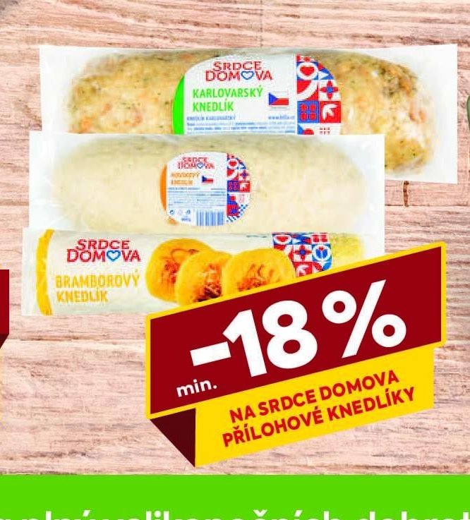 Srdce domova knedlíky