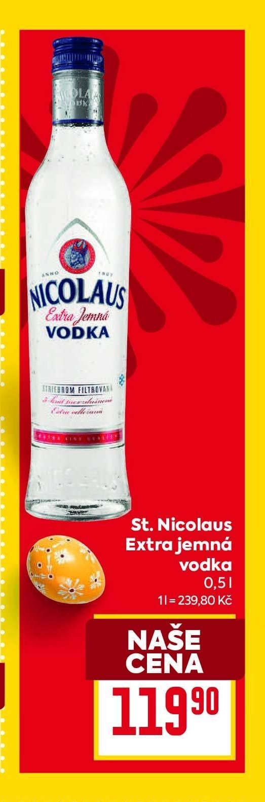 St. Nicolaus Extra jemná vodka