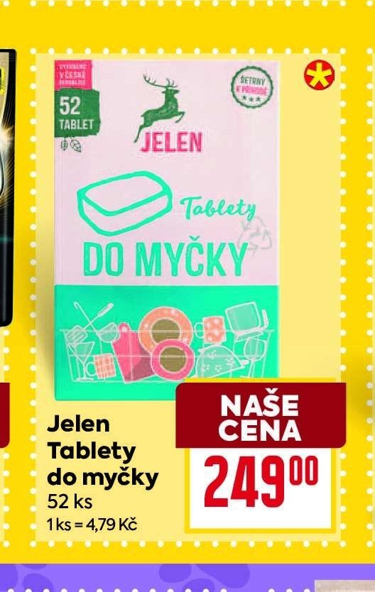 Jelen Tablety do myčky
