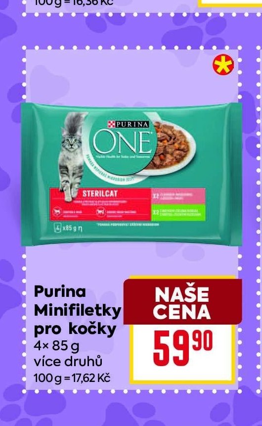 Purina Minifiletky pro kočky