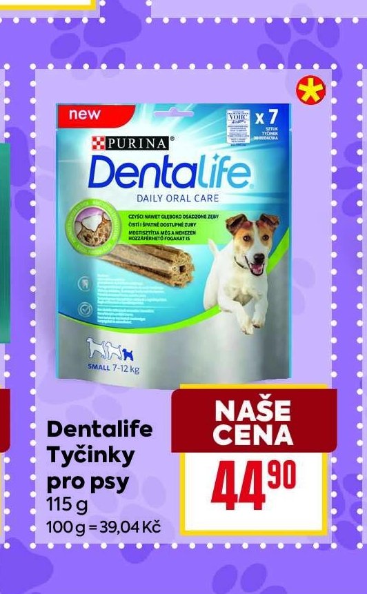 Dentalife Tyčinky pro psy