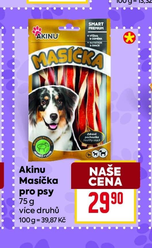 Akinu Masíčka pro psy
