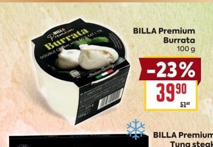 BILLA Premium Burrata