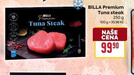 BILLA Premium Tuna steak