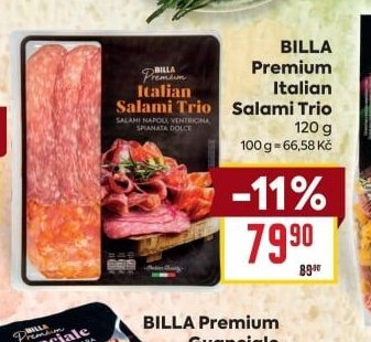 BILLA Premium Italian Salami Trio