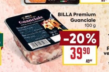 BILLA Premium Guanciale