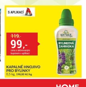 KAPALNÉ HNOJIVO PRO BYLINKY