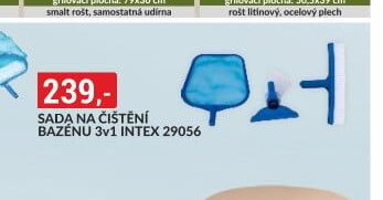 SADA NA ČIŠTĚNÍ BAZÉNU 3V1 INTEX 29056