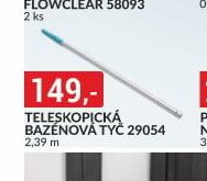 TELESKOPICKÁ BAZÉNOVÁ TYČ 29054