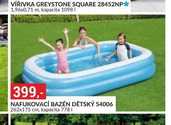 NAFUKOVACÍ BAZÉN DĚTSKÝ 54006
